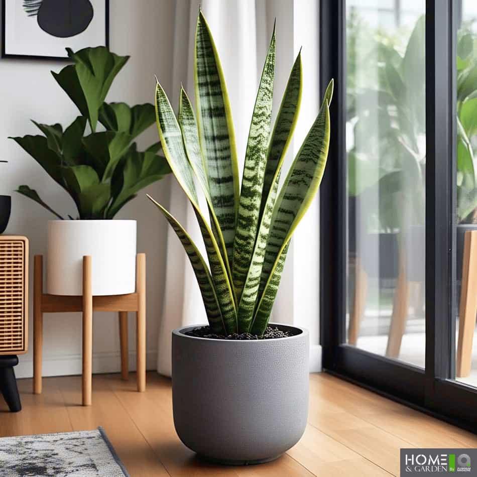 Sansevieria trifasciata is Common Name Mother-in-Law’s Tongue,