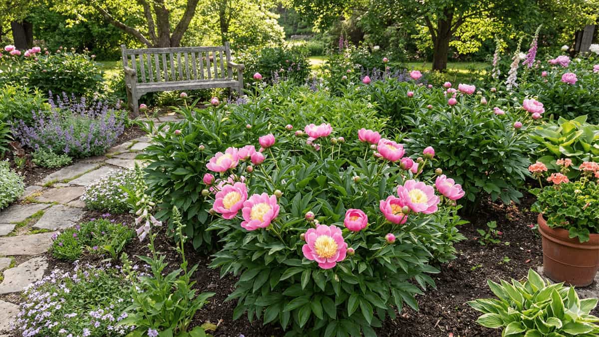 Mid-Season Peony Varieties That Bloom in Early June in Massachusetts