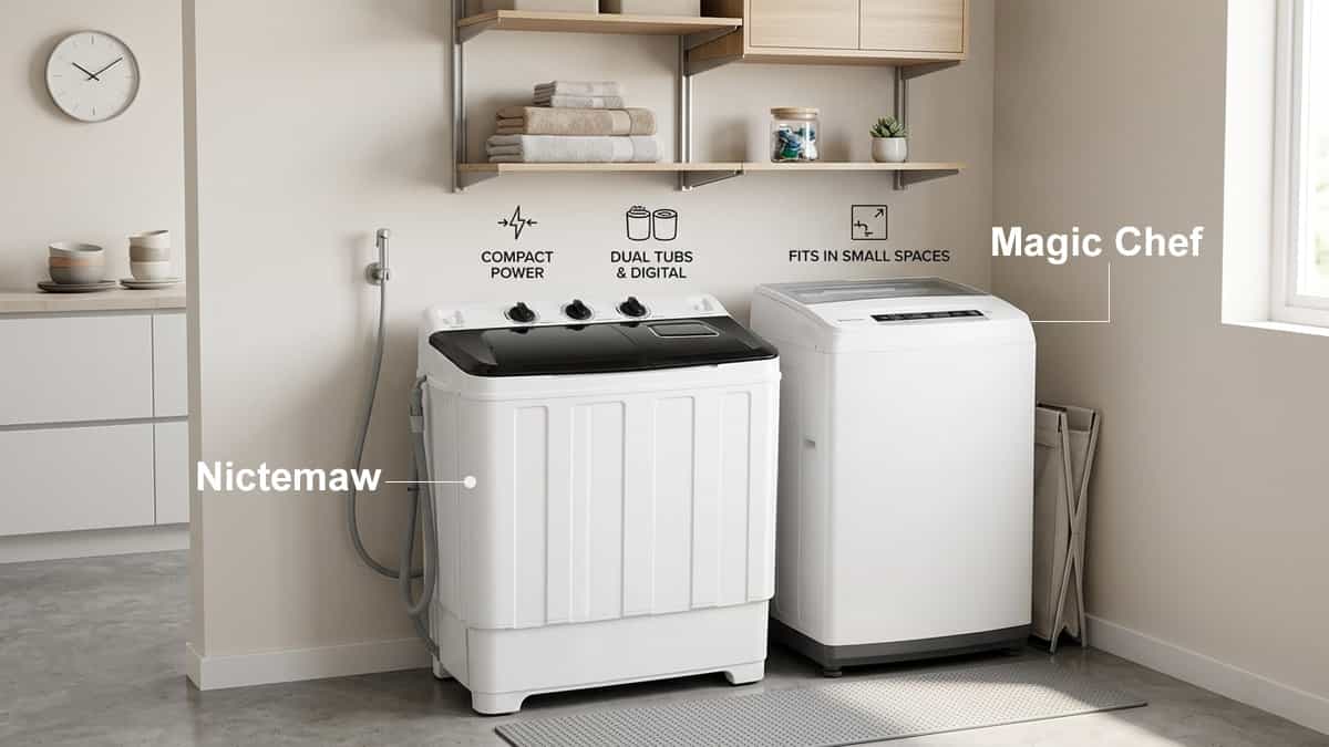 Magic Chef vs Nictemaw: Which Portable Washer is Best for You?