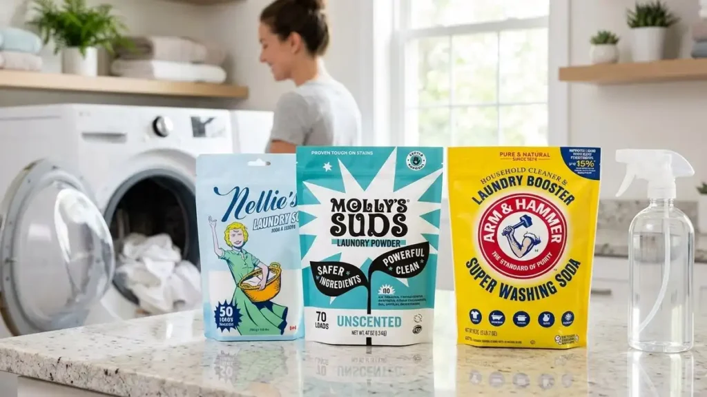Arm & Hammer vs Molly’s Suds vs Nellie’s: Which Laundry Booster Works Best for Sensitive Skin?