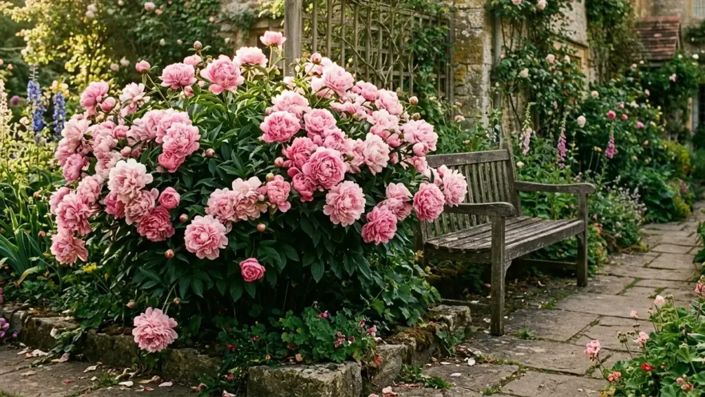 How long does a peony bush live”