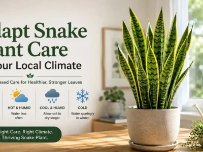 The Climate-Adaptive Snake Plant Care Guide: Thriving in Any Environment