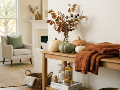 Fall Decorating Guide: Clean First, Decorate Later